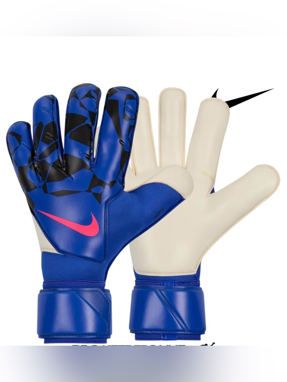 Nike GK GRIP3 Racer Goalkeeper Soccer Gloves Men’s Size 8 HQ0256-458 New
